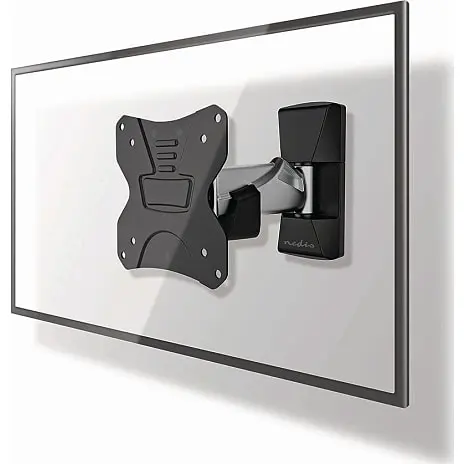 Nedis Tv Vægbeslag Fuldt Bevægeligt 13-26" 30 Kg Sølv/Sort 3 Nedis Tv Vægbeslag Fuldt Bevægeligt 13-26" 30 Kg Sølv/Sort