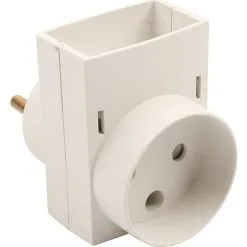 Elworks Dobbeltstik Med 1F Og 1R Udtag