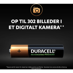 Duracell Ultra 4-pak AAA 900mAh Genopladelige Batterier -Husholdning butik 0243b001 a67d 4ef2 a35f 563e0ccb0e5e