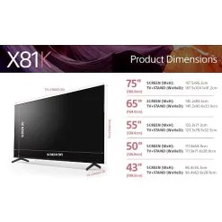 Sony 50" UHD TV KD50X81K -Husholdning butik 02e4bdf3 fdb5 4215 b81e 7a2e96599e4e
