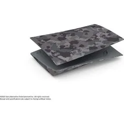 PLAYSTATION PS5 Standard Cover - Grey Camouflage -Husholdning butik 032467d0f0a7e75b1d38174cf3021c89