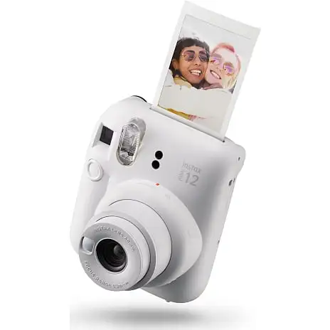 INSTAX Fuji Film INSTAX Mini 12 Kamera - Clay White 5 INSTAX Fuji Film INSTAX Mini 12 Kamera - Clay White - Billede 3