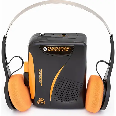 GPO Retro GPO Transportable Casette Player Med Headset And Bluetooth 14 GPO Retro GPO Transportable Casette Player Med Headset And Bluetooth - Billede 12