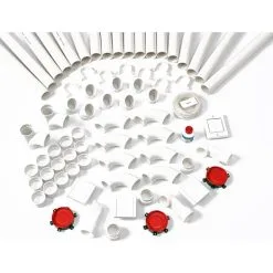 Nilfisk Rørpakke Med 3 Sugekontakter