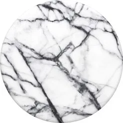 PopSockets Marble Aftageligt Greb Med Standerfunktion - Dove White