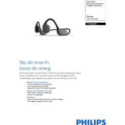 Philips TAA6606 WL Bone Conduction Open-ear Høretelefoner 11 Philips TAA6606 WL Bone Conduction Open-ear Høretelefoner -Husholdning butik 084be15e 4702 45b2 a882 62807dd9fef0