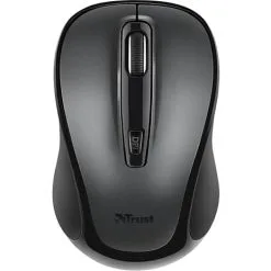 Trust Siero Stille, Optisk Mus - Sort