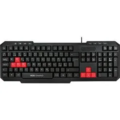 Nox 104 Keys Keyboard - Rød