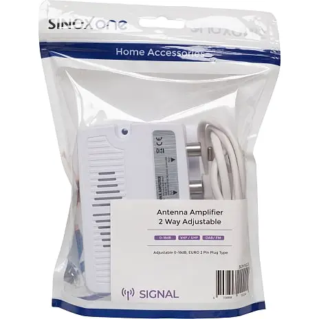 Sinox One SOV922B Forstærker For Antenne - Hvid 4 Sinox One SOV922B Forstærker For Antenne - Hvid - Billede 2