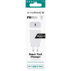 Vivanco Hurtig 1xUSB-C PD 18W Oplader - Hvid