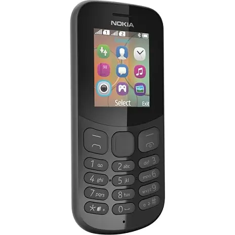 Nokia 130 Mobiltelefon - Sort 4 Nokia 130 Mobiltelefon - Sort - Billede 2
