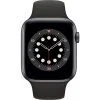 Apple Watch S6 GPS 44mm Space Grey Alu Case Regular – Sort Sportsrem - Celllular