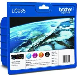 Brother 4 Pakker Originale Blækpatroner - Sort, Gul, Cyan, Magenta