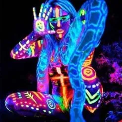 XL Party UV Ansigts- Og Kropsmaling Til 100 Personer -Husholdning butik 14451e35 0d0c 4b90 a8a9 54c24b39fb85
