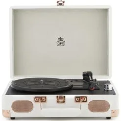 GPO Retro GPO Soho Pladespiller Hvid -Husholdning butik 14b9650e 4f0d 40a5 87de 616e4dd037c4