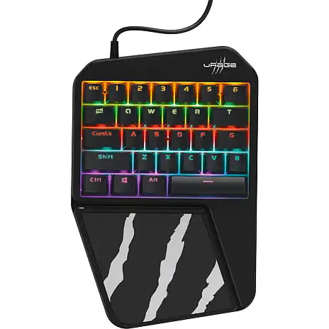 Urage Exodus 410 Enhånds Gaming Tastatur 4 Urage Exodus 410 Enhånds Gaming Tastatur - Billede 2