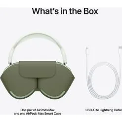 Apple Airpods Max Hovedtelefon Med Mikrofon - Grøn -Husholdning butik 18961da1 4f20 4d27 88f4 ffc2b85ac641