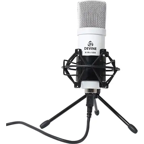 Devine Gamer Og Podcaster USB Mikrofon Hvid 8 Devine Gamer Og Podcaster USB Mikrofon Hvid - Billede 6