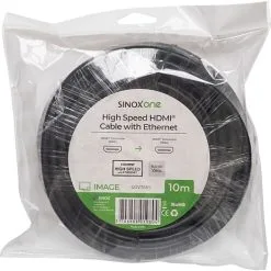 Sinox One HDMI-kabel - 10 Meter -Husholdning butik 1b17e761 0f6a 45b4 bd9b 0aa26ce5a27f
