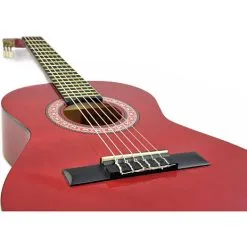 DiMavery AC-303 Klassisk Spansk Guitar 1/2 Rød -Husholdning butik 1d23025b 8096 49c9 ab4a f6b1f9f16f9c