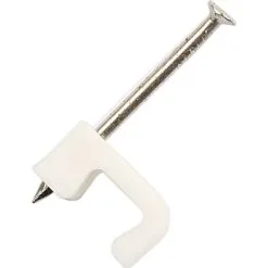 Elworks Kabelclips 3x5 100 Stk. - Hvid