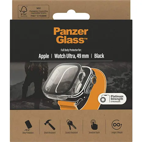 PanzerGlass Skærmbeskyttelse Apple Watch Ultra 49mm 4 PanzerGlass Skærmbeskyttelse Apple Watch Ultra 49mm - Billede 2