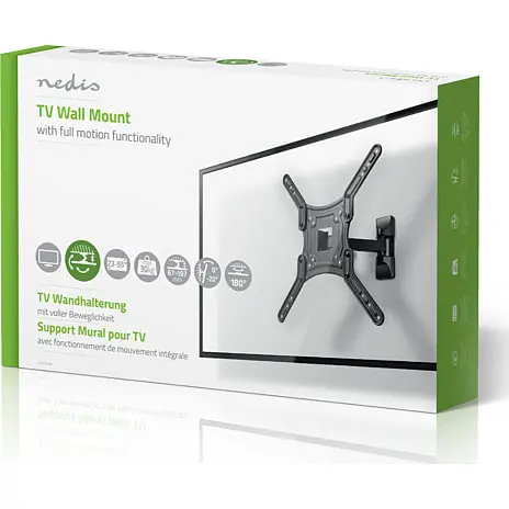 Nedis Tv Vægbeslag Fuldt Bevægeligt 23-55" - 30 Kg - 2 Drejepunkter 11 Nedis Tv Vægbeslag Fuldt Bevægeligt 23-55" - 30 Kg - 2 Drejepunkter - Billede 9