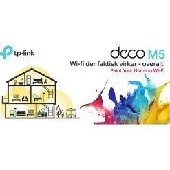 TP-Link Deco M5 AC1300 Dual Band Mesh Wi-Fi System – 3-pakke 17 TP-Link Deco M5 AC1300 Dual Band Mesh Wi-Fi System – 3-pakke -Husholdning butik 225b4a93 0755 4d4b 8ec3 9767efa5e635