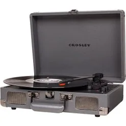 Crosley Cruiser Plus Turntable Two-way Bluetooth (Grey) -Husholdning butik 239860764e8cb824aea519de2839f2be