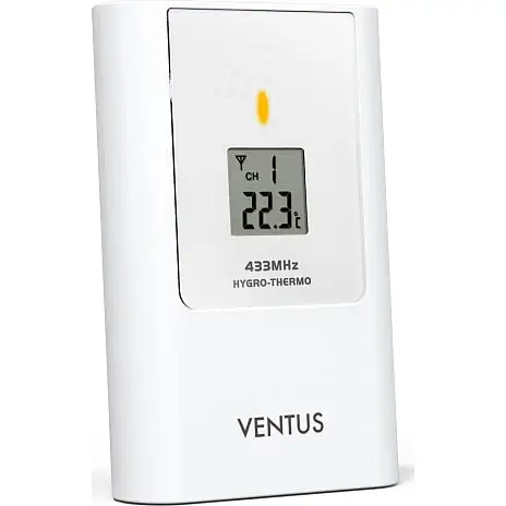 Ventus Trådløs Temperatursensor W034 3 Ventus Trådløs Temperatursensor W034