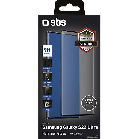 SBS Skærmbeskyttelse Samsung Galaxy S22 Ultra 3 SBS Skærmbeskyttelse Samsung Galaxy S22 Ultra