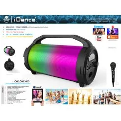 IDance Cyclone 400 Bazooka Bluetooth Højttaler -Husholdning butik 286aa4ab 72df 4ce5 88d0 5187ae7fd37a