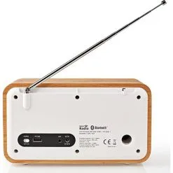 Nedis Internet Radio Med FM/DAB+/Bluetooth Hvid/træ -Husholdning butik 2e3eb64ddee5849260aa06d4d8512bed