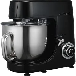 Køkkenchef Køkkenmaskine 7 Liter Skål - Mat Sort