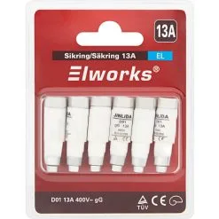 Elworks Sikring D01 13A