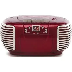 GPO Retro GPO PCD 299 CD/kassette Afspiller - Rød -Husholdning butik 32e404bd b4a0 48ff 9eff f36935e6f233