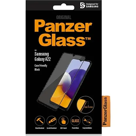 PanzerGlass Skærmbeskyttelse Samsung Galaxy A22 3 PanzerGlass Skærmbeskyttelse Samsung Galaxy A22