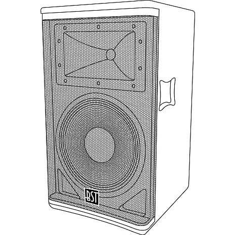 BST SA12DSP Aktiv Højttaler 500W 6 BST SA12DSP Aktiv Højttaler 500W - Billede 4