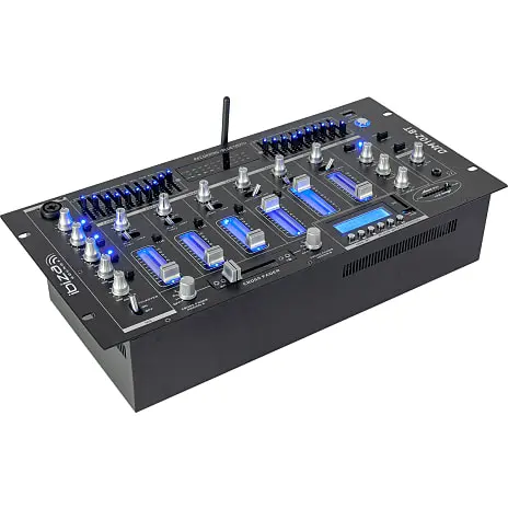 IBIZA 6-kanals Mixer / 12 Indgange M. USB Og Bluetooth 3 IBIZA 6-kanals Mixer / 12 Indgange M. USB Og Bluetooth