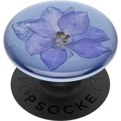 Smartphone PopSockets Med Standerfunktion - Pres Flower Larkspur -Husholdning butik 38736c3b 53f1 462b b01c c8779672abcc