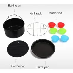 Princess Airfryer Tilbehørssæt 4,5 Liter -Husholdning butik 3ab8dc87ec3c3dd311949fca6f4cdca2