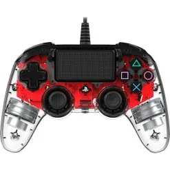 PS4 Nacon Compact Controller LED - Rød