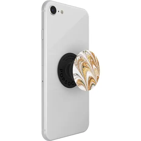 PopSockets Aftageligt Greb Med Standerfunktion - Golden Ripple 5 PopSockets Aftageligt Greb Med Standerfunktion - Golden Ripple - Billede 3