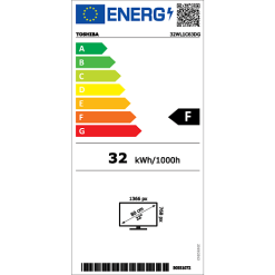 Toshiba 32" LED TV 32WL1C63DG -Husholdning butik 3f94fe4378924d92ca5597a3dd2cc6bc