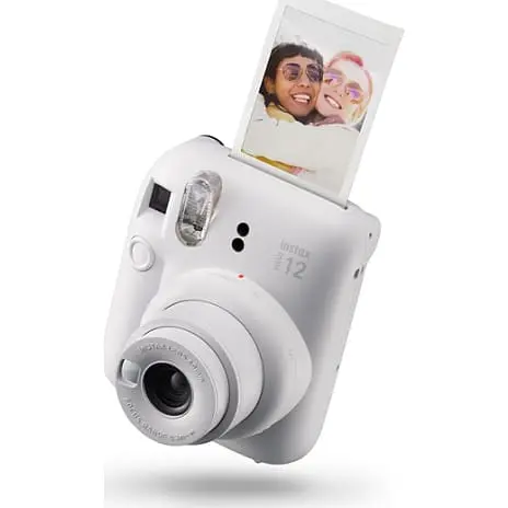 INSTAX Fuji Film INSTAX Mini 12 Kamera - Clay White 4 INSTAX Fuji Film INSTAX Mini 12 Kamera - Clay White - Billede 2