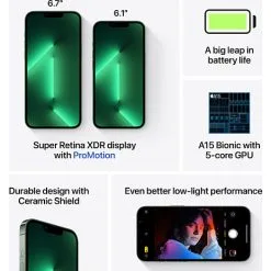 APPLE IPhone 13 Pro Max 1TB - Alpine Green -Husholdning butik 41a7715a 1300 48d6 b429 7fb0343c83fd
