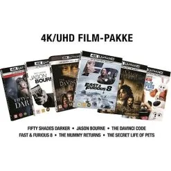 Andre Mærker UHD Bundle 6 Stærke UHD Titler