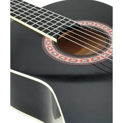 DiMavery AC-303 Klassisk Spansk Guitar 4/4 Sort -Husholdning butik 43e7e0d8 65e1 4abb 838b fe2db53639b6