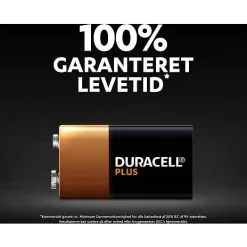 Duracell Plus Power 9V Batteri 18 Duracell Plus Power 9V Batteri -Husholdning butik 44acf020 6203 481d a63d 1114339c79ab