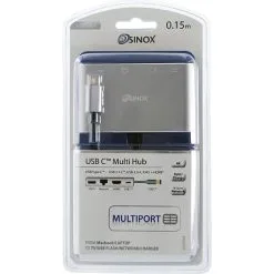 SINOX SXI66720 HUB. USB-C Til RJ45, HDMI, USB+USB-C 7 SINOX SXI66720 HUB. USB-C Til RJ45, HDMI, USB+USB-C -Husholdning butik 45358097 572a 45a9 965a 1407fe38c02f